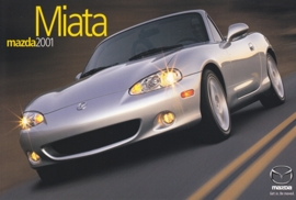 Miata Convertible, 2001, US postcard, A5-size