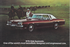 Toronado postcard, USA, 1975