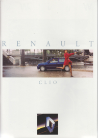 Clio brochure, 48 pages, 08/1992, A4-size, Dutch language