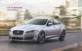 XF R-Sport Limited Edition brochure, 4 pages, 2015, Dutch language
