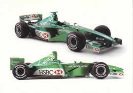 Formula 1 race car, large postcard, 16 x 11 cm, The art of performance