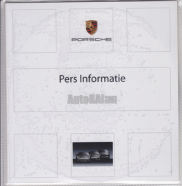 Porsche 2003 Press Kit Amsterdam, 1x CD-Rom with 26 pictures, photos, importer-issued,  Dutch text