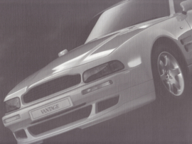 Aston Martin Lagonda press kit, Paris Salon, 9/1994