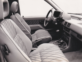 Opel Frontera interior, press photo, Germany, 09/1991