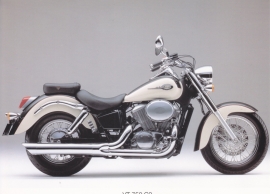 Honda VT 750 C2 postcard, 18 x 13 cm, no text on reverse, about 1994