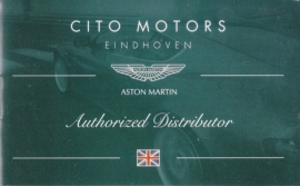 all models, small size 12 page brochure by Dutch dealer Cito Motors, 9 x 5,5 cm