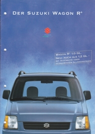 Wagon R + brochure, 16 pages, 07/1998, German language