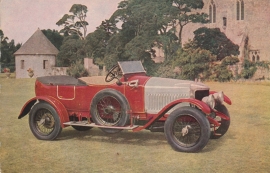 Prince Henry Vauxhall 1913, regular size postcard, Dutch (3 languages)