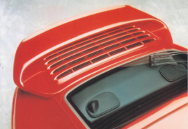 Tequipment - 911 Turbo spoiler postcard,  DIN A6-size, issued mid 1990s