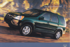 CR-V, US postcard, continental size, 2002, # ZO2214