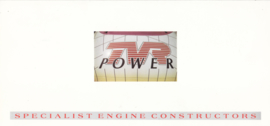 TVR Power (engine specialists), 4 pages, English language, about 1989 *
