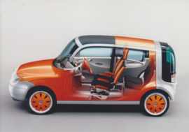 Fiat Ecobasic concept car, press photo, Italy, 2001