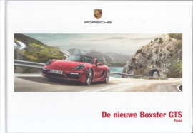 Boxster GTS brochure, 44 pages, 03/2014, hard covers, Dutch