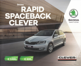 Rapid Spaceback Clever brochure, 8 pages, Dutch language, 01/2018