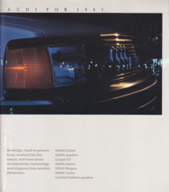 Program USA 1985 brochure, 20 square pages, W73-805-6171, English language
