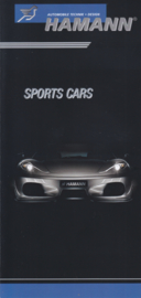 Hamann sports cars brochure, 6 pages, German language, nice