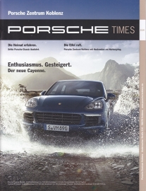 Porsche Times magazine, # 2-2014, 22 pages, PC Koblenz