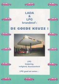 Samara with lpg  folder, 4 pages, 1990s, Dutch language (Belgium)