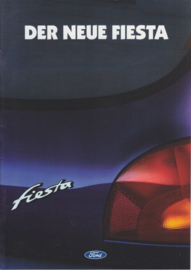 Fiesta brochure, 14 + 4 pages, size A4, 08/1995, German language