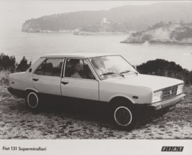 Fiat 131 Supermirafiori Berlina, press photo, Italy, 1983