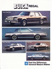 Regal 1984 models, 2 pages, 09/1983, German language