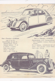 Citroen 2CV & Traction Avant, DIN A6-size, unused, Dutch issue, 2008