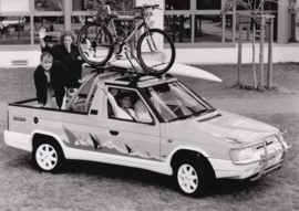 Skoda Pick-up prototype [later Felicia Fun], press photo, Belgium, 01/1994