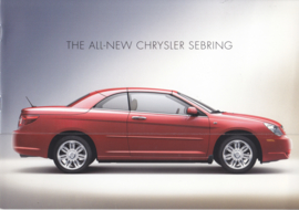 Sebring Convertible CC  brochure, 8 pages, Europe,  2007, 3 languages