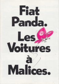 Panda folder, 8 pages, circa 1990, French language