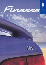 Escort Finesse UK brochure, 10 pages, 03/1998, English language