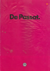 Passat brochure, 22 pages + specs. sheet,  A4-size, Dutch language, 12/1980