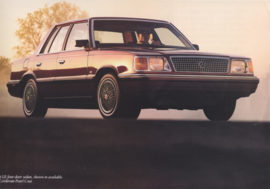 Reliant range brochure 1988, 16 pages, 09/1987, USA