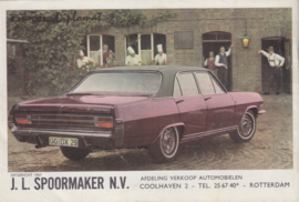 Opel & Pontiac program brochure, 32 small pages, 1965, Dutch
