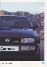 Corrado brochure, A4-size, 36 pages, Dutch language, 08/1994