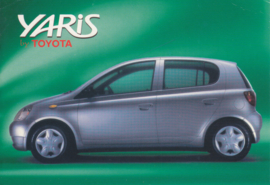 Yaris Hatchback postcard, A6-size, Promocard, Italian language, # 1076