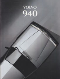 940 Polar/GLE Sedan & Estate brochure, 42 pages, Dutch language, MS/PV 6036-94 (Belgium)