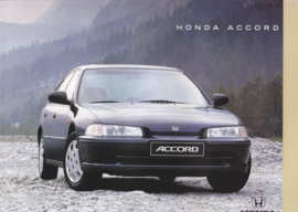 Accord brochure, 10 pages, A4-size, 09/1992, German language