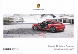 911 Carrera hire car - program inside folder, 4 pages, 06/2015, English