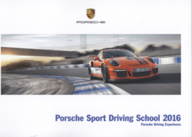 Sport Driving School 2016 brochure, 104 pages, 10/2015, English language