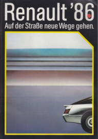Program brochure, 16 pages, 1986, German language