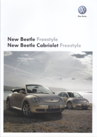 New Beetle Freestyle /Cabriolet Freestyle brochure, A4-size, 24 pages, German language, 02/2009