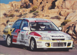 Mitsubishi Lancer Evolution Rallye Championship, press photo, German, 9/1995
