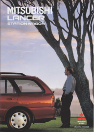 Lancer Station Wagon brochure, 22 pages + specs., 4/1994, Dutch language