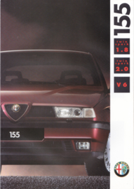 155 1.8/2.0/V6 brochure, 8 pages, 02/1992, # 2234, Dutch