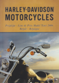 Harley-Davidson 2006 program brochure, 56 + 4 pages, English language