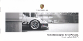 911 Mobil 1 oil brochure, 8 pages, 12/2014, German language