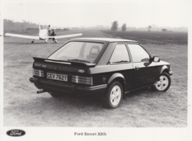 Ford Escort XR3i, press photo, UK, 9/1982
