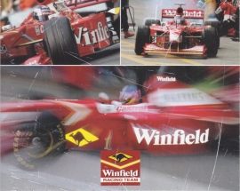 Winfield Racing Team, sticker, 10 x 8 cm