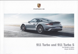 911 Turbo / Turbo S Pricelist, 88 pages, 05/2013, WPLK 1401 0001 11, German