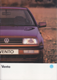 Vento brochure, 36 pages,  A4-size, Dutch language, 01/1993 (+ specs. folder + pricelist)